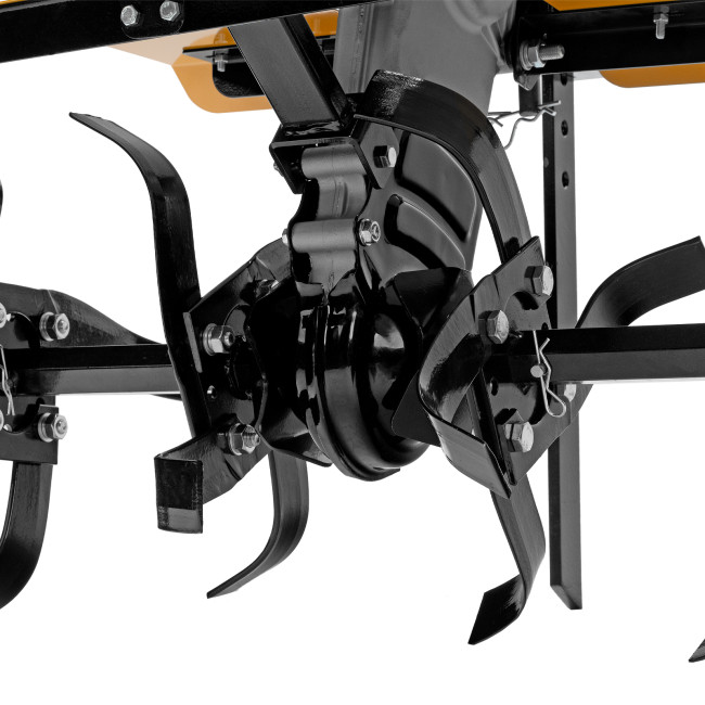 Мотоблок DPT-170SB, 7 л.с., ремен.сцеп, фрез 3х4, ШОМ, без колес, передачи 2В/1Н Denzel в Новосибирске