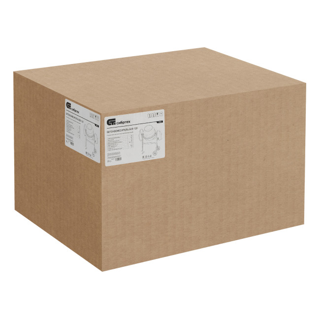 Бетоносмеситель БСЕ-120, 120 л, 500 Вт Сибртех в Новосибирске