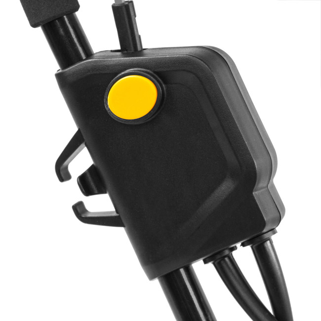 Газонокосилка электрическая GM-1600, 1600 Вт, ширина 36 см, 3 уровя, травосборник 35 л. Denzel в Новосибирске