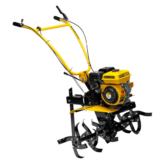 Мотоблок DPT-270SB, 7 л.с., ремен.сцеп, фрез 3х4, ШОМ, без колес, передачи 2В/1Н Denzel в Новосибирске