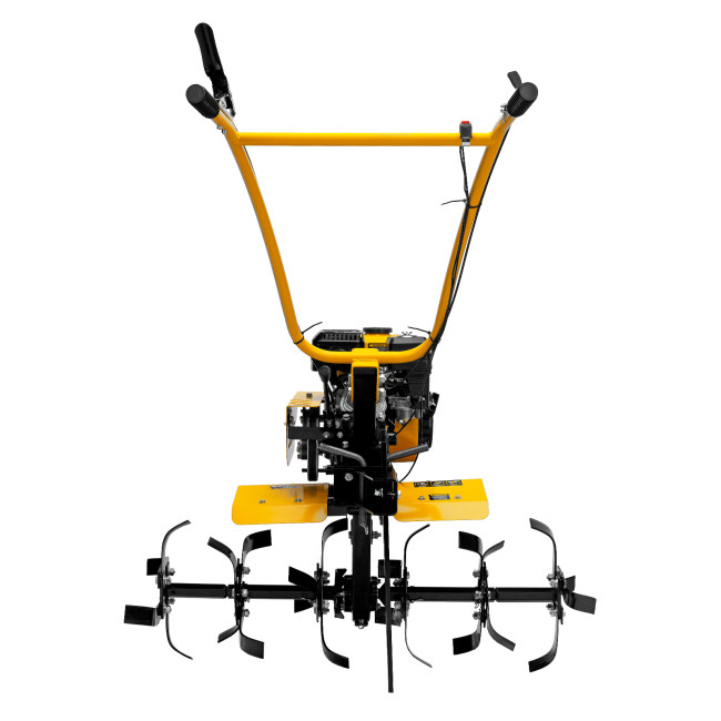 Мотоблок DPT-270SB, 7 л.с., ремен.сцеп, фрез 3х4, ШОМ, без колес, передачи 2В/1Н Denzel в Новосибирске