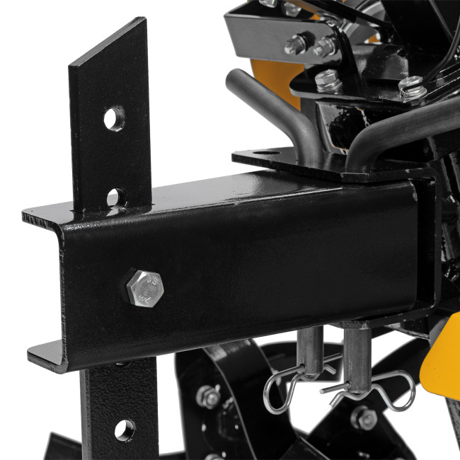 Мотоблок DPT-270SB, 7 л.с., ремен.сцеп, фрез 3х4, ШОМ, без колес, передачи 2В/1Н Denzel в Новосибирске