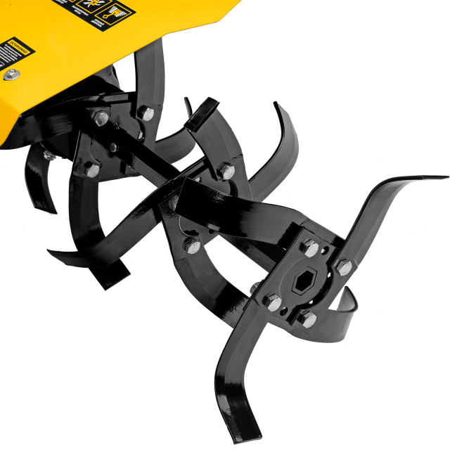 Мотоблок DPT-270SB, 7 л.с., ремен.сцеп, фрез 3х4, ШОМ, без колес, передачи 2В/1Н Denzel в Новосибирске