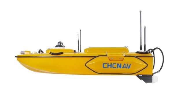 Надводный дрон CHCNAV Apache 6 USV Norbit IWBMS в Новосибирске