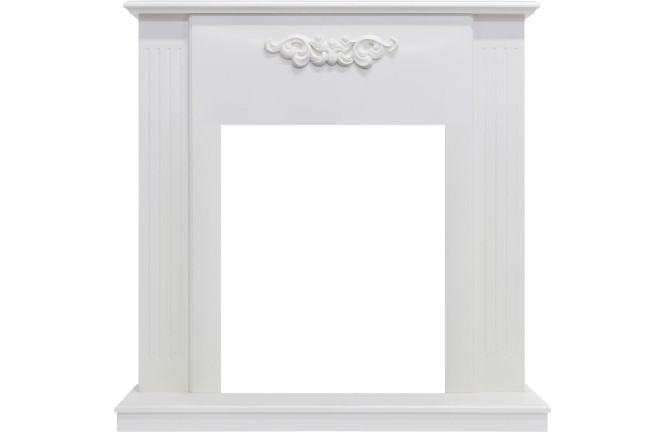 Каминокомплект Lumsden - Белый дуб с очагом Chesford в Новосибирске Каминокомплект Lumsden - Белый дуб с очагом Chesford в Новосибирске