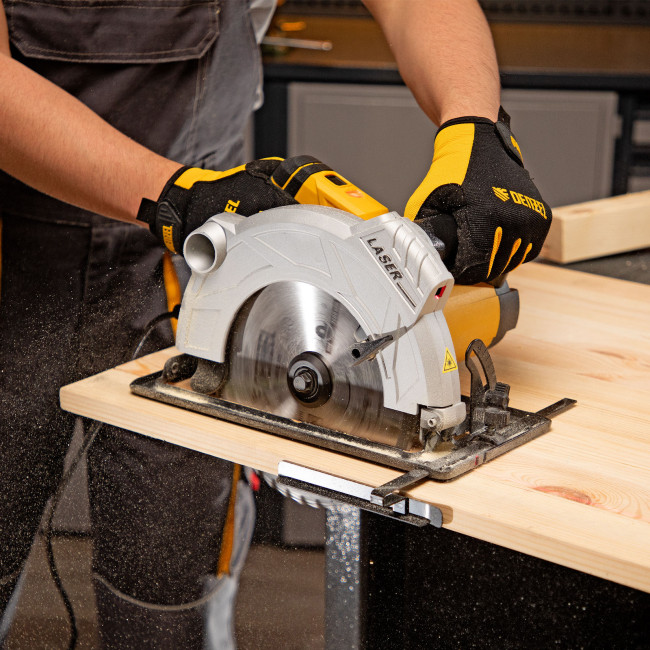 Пила циркулярная CS-210, 1800 Вт, 210 мм Denzel в Новосибирске