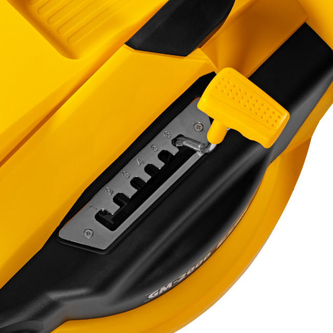 Газонокосилка электрическая GM-2000, 2000 Вт, ширина 43 см, 6 уровней, травосборник 45 л. Denzel в Новосибирске