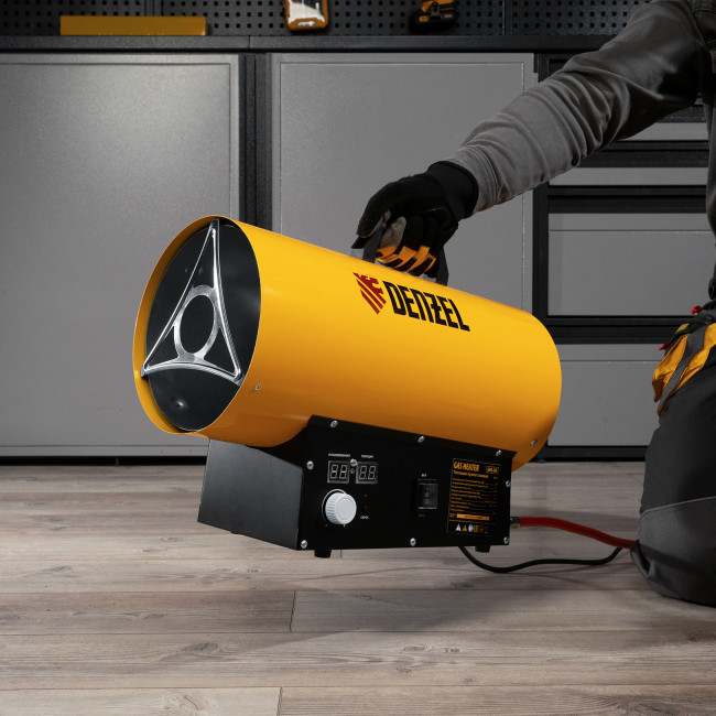 Газовая тепловая пушка GHG-30i, 30 кВт, цифровой термостат, пропан-бутан Denzel в Новосибирске Газовая тепловая пушка GHG-30i, 30 кВт, цифровой термостат, пропан-бутан Denzel в Новосибирске
