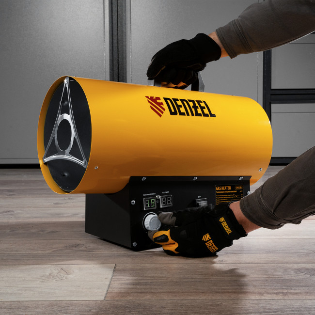 Газовая тепловая пушка GHG-30i, 30 кВт, цифровой термостат, пропан-бутан Denzel в Новосибирске Газовая тепловая пушка GHG-30i, 30 кВт, цифровой термостат, пропан-бутан Denzel в Новосибирске