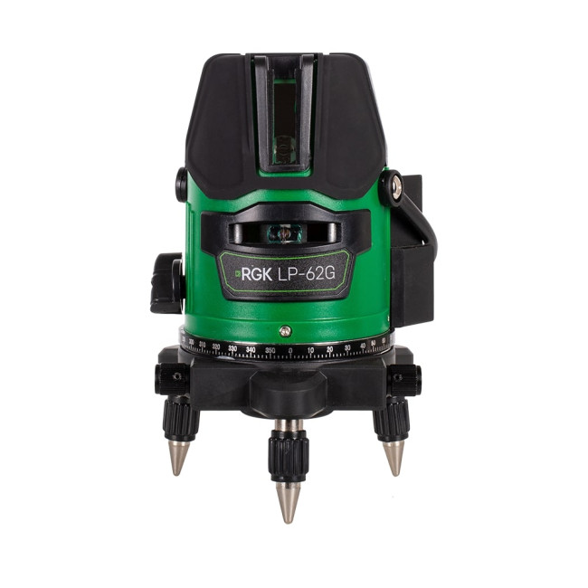 Лазерный уровень RGK LP-62G + штатив RGK LET-170 в Новосибирске
