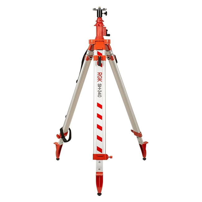 Комплект: ротационный нивелир RGK SP-100G + элевационный штатив RGK SH-340 в Новосибирске