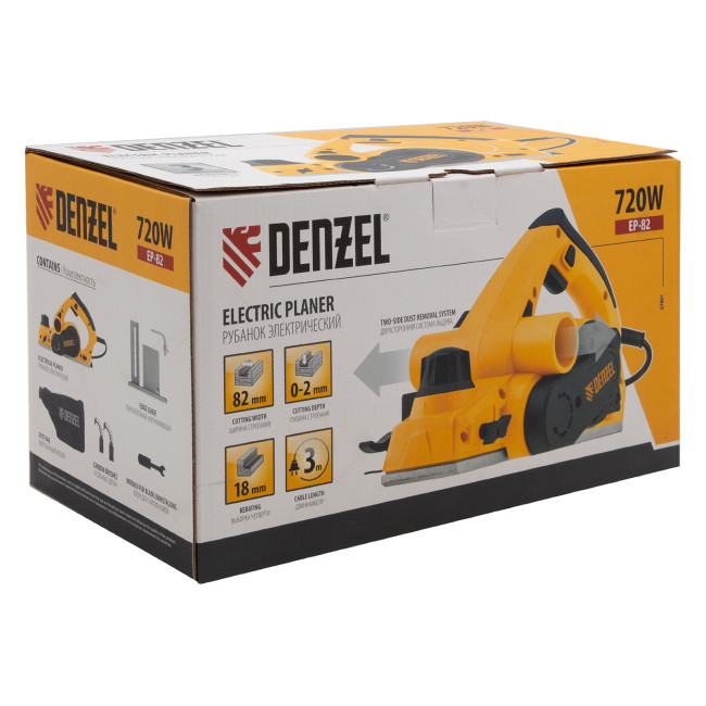 Рубанок электрический EP-82, 720 Вт, 82 мм Denzel в Новосибирске