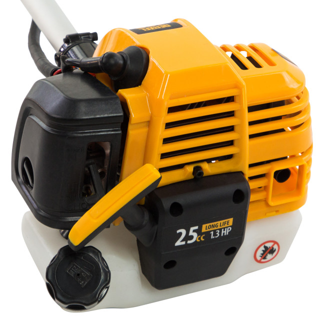 Триммер бензиновый DT 25, 25 см3, 1.3 л. с, неразъемная штанга, состоит из 2 частей Denzel в Новосибирске