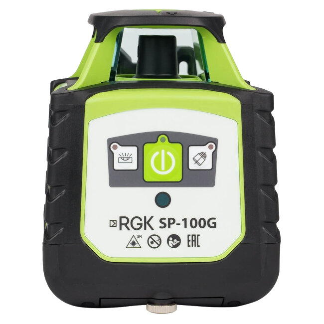 Комплект: ротационный нивелир RGK SP-100G + элевационный штатив RGK SH-170 в Новосибирске Комплект: ротационный нивелир RGK SP-100G + элевационный штатив RGK SH-170 в Новосибирске