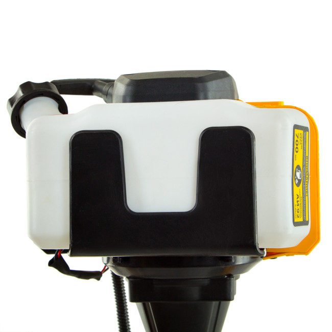 Триммер бензиновый DT 33, 33 см3, 1.8 л. с, неразъемная штанга, состоит из 2 частей Denzel в Новосибирске