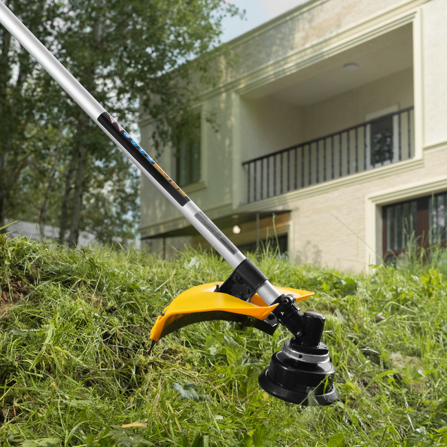 Триммер бензиновый DT 33, 33 см3, 1.8 л. с, неразъемная штанга, состоит из 2 частей Denzel в Новосибирске