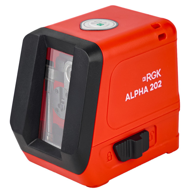 Лазерный уровень RGK ALPHA 202 с зелёным лучом в Новосибирске