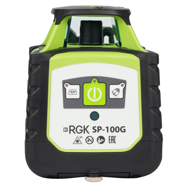 Комплект: ротационный нивелир RGK SP-100G + элевационный штатив RGK SH-170 + рейка RGK LR-2 + дальномер RGK DL100G в Новосибирске