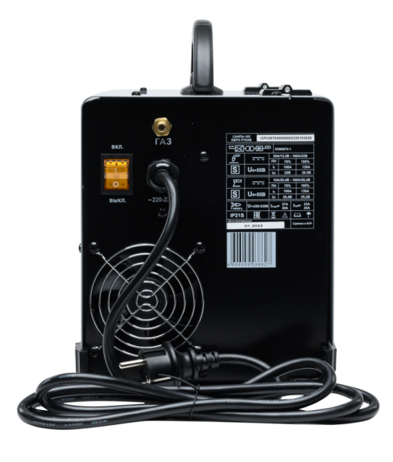 Сварочный полуавтомат Ресанта САИПА-165 Евро рукав (MIG/MAG) в Новосибирске