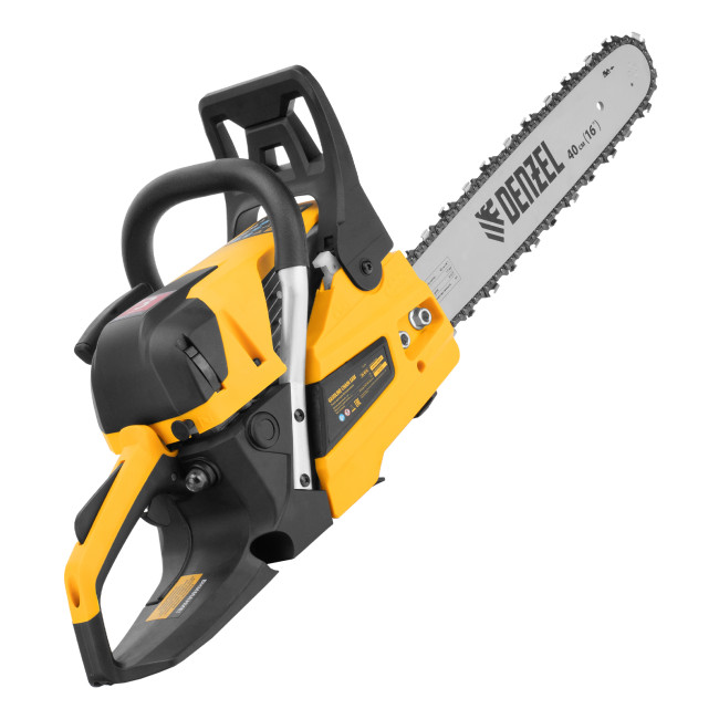 Пила цепная бензиновая DS-4516, шина 40 см, 45 см3, 2,5 л.с, шаг 0,325, паз 1,5 мм, 64 звена Denzel в Новосибирске