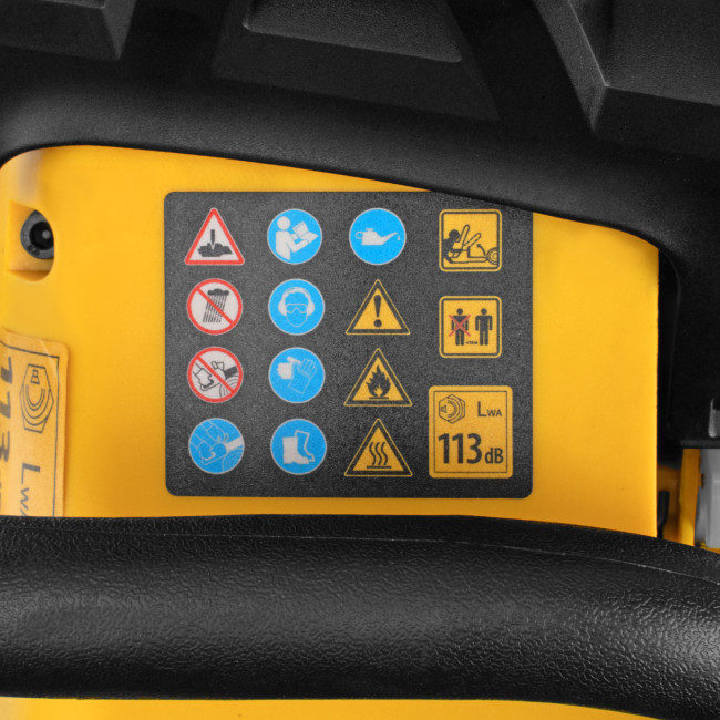 Пила цепная бензиновая DS-4516, шина 40 см, 45 см3, 2,5 л.с, шаг 0,325, паз 1,5 мм, 64 звена Denzel в Новосибирске