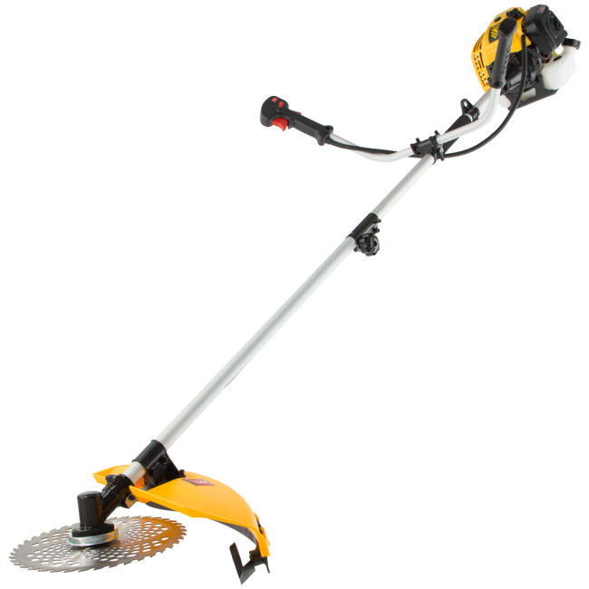 Триммер бензиновый DT 33S, 33 см3, 1.8 л. с, разъемная штанга, состоит из 2 частей Denzel в Новосибирске