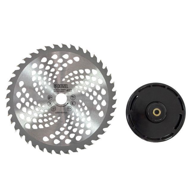 Триммер бензиновый DT 33S, 33 см3, 1.8 л. с, разъемная штанга, состоит из 2 частей Denzel в Новосибирске