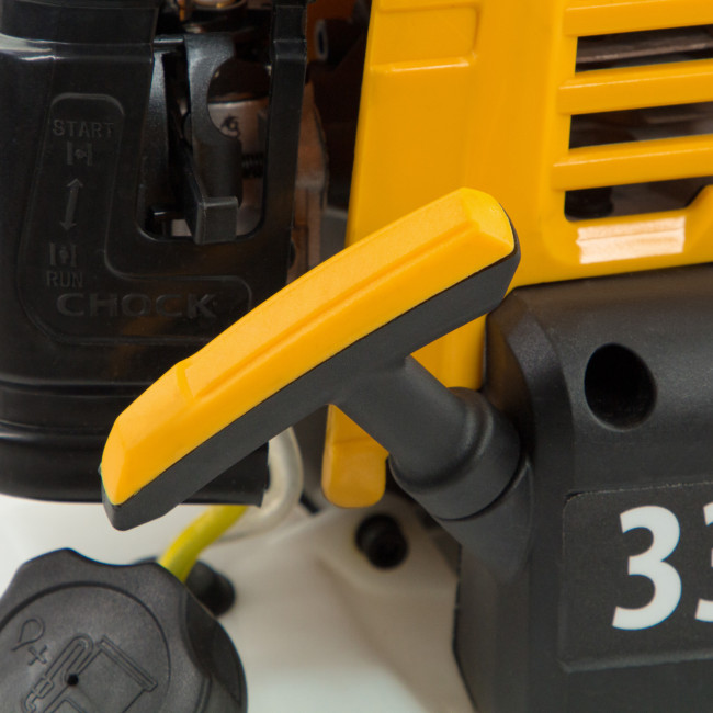 Триммер бензиновый DT 33S, 33 см3, 1.8 л. с, разъемная штанга, состоит из 2 частей Denzel в Новосибирске