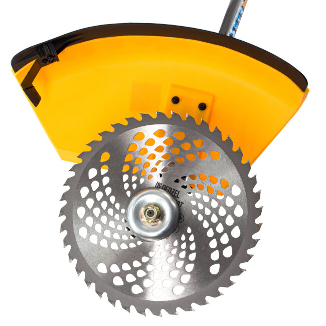 Триммер бензиновый DT 33S, 33 см3, 1.8 л. с, разъемная штанга, состоит из 2 частей Denzel в Новосибирске