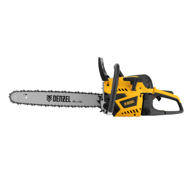 Пила цепная бензиновая DS-5218, шина 45 см, 52 см3, 3 л.с, шаг 0,325, паз 1,5 мм, 72 звена Denzel в Новосибирске