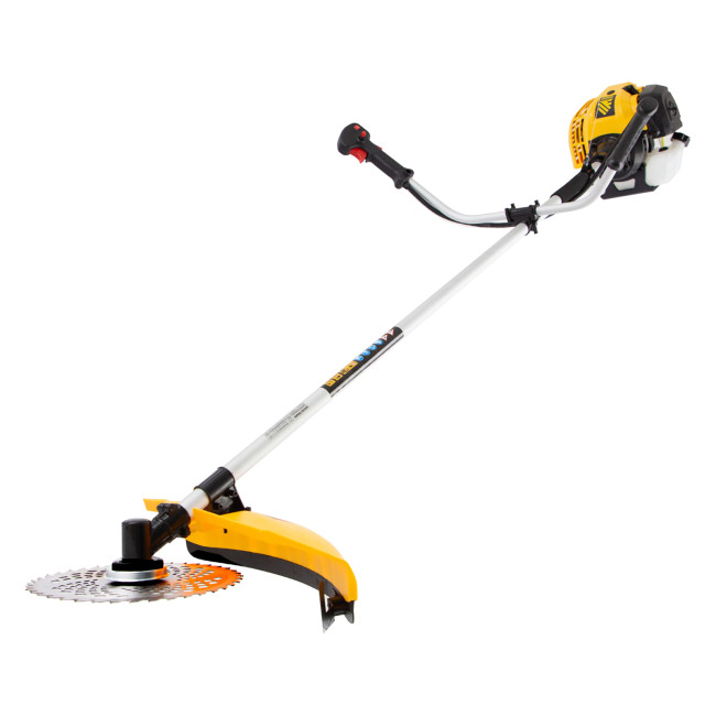 Триммер бензиновый DT 43, 43 см3, 2.5 л. с, неразъемная штанга, состоит из 2 частей Denzel в Новосибирске