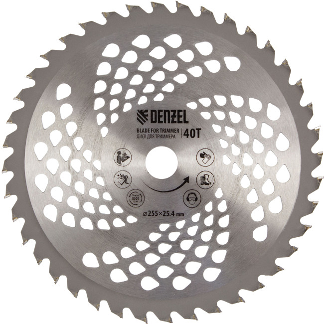 Триммер бензиновый DT 43, 43 см3, 2.5 л. с, неразъемная штанга, состоит из 2 частей Denzel в Новосибирске