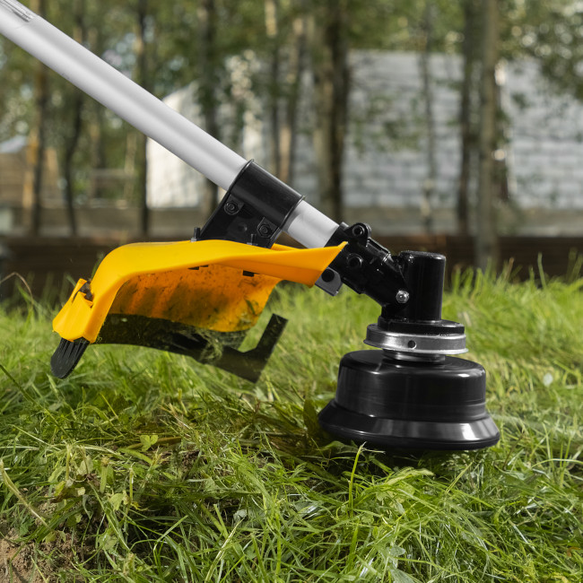 Триммер бензиновый DT 43, 43 см3, 2.5 л. с, неразъемная штанга, состоит из 2 частей Denzel в Новосибирске