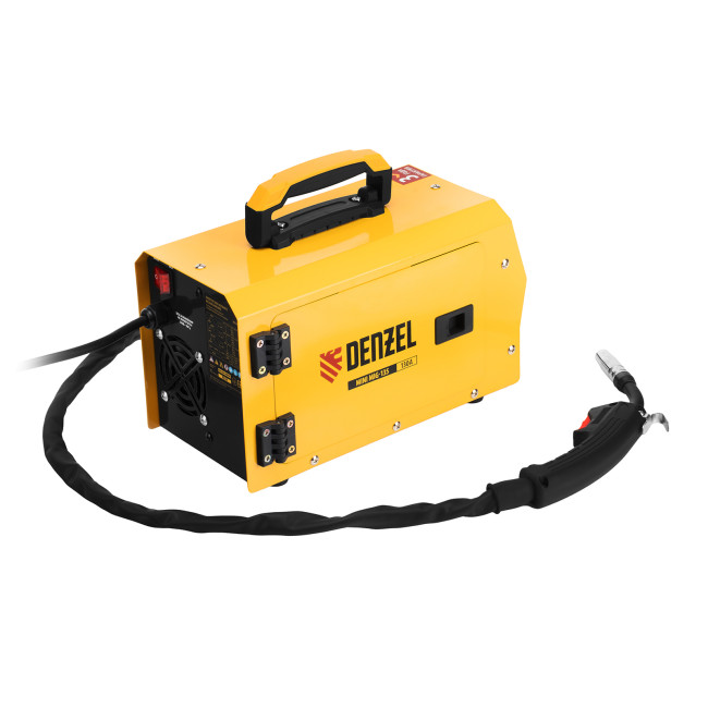 Аппарат инвертор. полуавтомат. сварки Mini MIG-135, 130 А, ПВ 60%// Denzel в Новосибирске