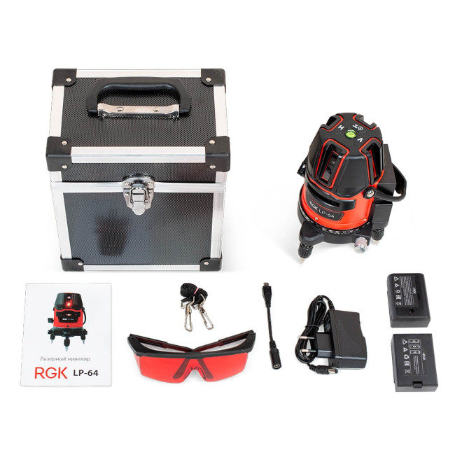 Лазерный уровень RGK LP-64 с калибровкой в Новосибирске Лазерный уровень RGK LP-64 с калибровкой в Новосибирске
