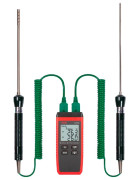 Термометр RGK CT-12 с зондом температуры воздуха TR-10A и погружным зондом температуры TR-10W