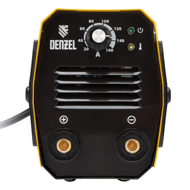 Аппарат инверторный дуговой сварки DS-160 Compact, 160 А, ПВ 70%, диаметр электрода 1.6-3.2 мм Denzel в Новосибирске