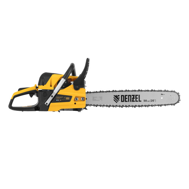 Пила цепная бензиновая DS-5820, шина 50 см, 58 см3, 3.6 л.с, шаг 0,325, паз 1,5 мм, 76 звеньев Denzel в Новосибирске