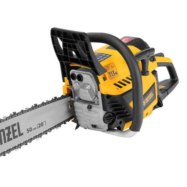 Пила цепная бензиновая DS-5820, шина 50 см, 58 см3, 3.6 л.с, шаг 0,325, паз 1,5 мм, 76 звеньев Denzel в Новосибирске