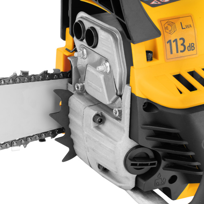 Пила цепная бензиновая DS-5820, шина 50 см, 58 см3, 3.6 л.с, шаг 0,325, паз 1,5 мм, 76 звеньев Denzel в Новосибирске