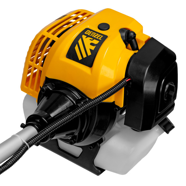 Триммер бензиновый DT 43S, 43 см3, 2.5 л. с, разъемная штанга, состоит из 2 частей Denzel в Новосибирске