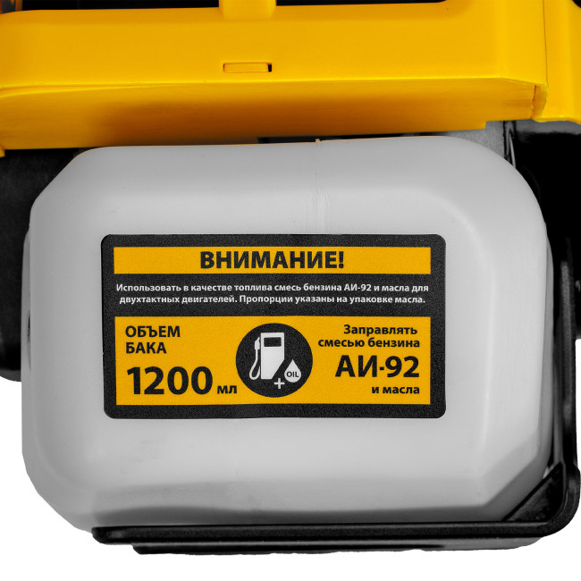 Триммер бензиновый DT 43S, 43 см3, 2.5 л. с, разъемная штанга, состоит из 2 частей Denzel в Новосибирске