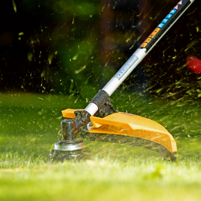 Триммер бензиновый DT 43S, 43 см3, 2.5 л. с, разъемная штанга, состоит из 2 частей Denzel в Новосибирске