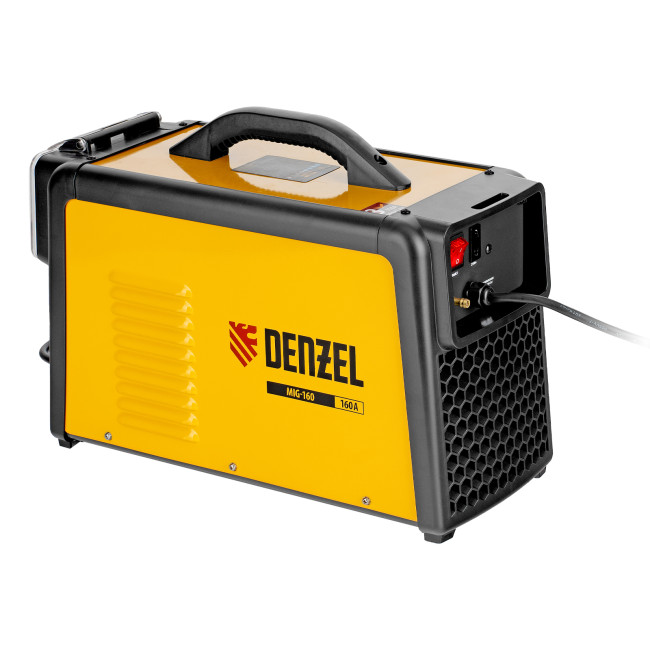 Аппарат инвертор. полуавтомат. сварки  MIG-160, 160 А, ПВ 60%, катушка 5 кг// Denzel в Новосибирске