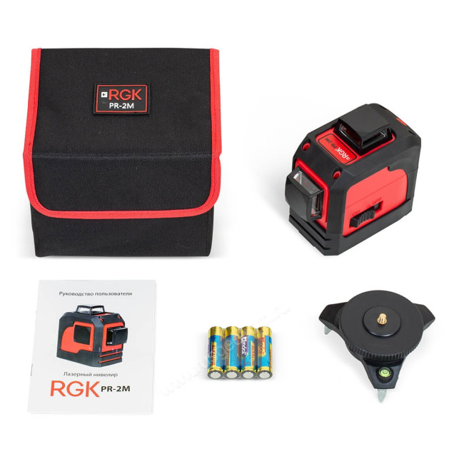Лазерный уровень RGK PR-2M с калибровкой в Новосибирске Лазерный уровень RGK PR-2M с калибровкой в Новосибирске