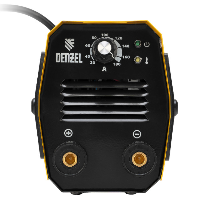 Аппарат инверторный дуговой сварки DS-180 Compact, 180 А, ПВ 70%, диаметр электрода 1.6-4 мм Denzel в Новосибирске