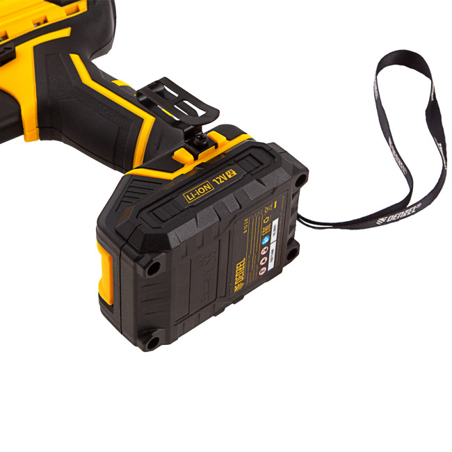 Дрель-шуруповерт аккумуляторная CDL-12-01CB, Li-Ion, 12 В, 1 акк. Denzel в Новосибирске