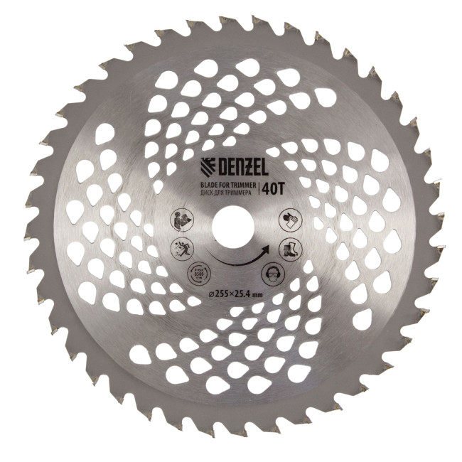 Триммер бензиновый DT 52, 52 см3, 3 л. с, неразъемная штанга, состоит из 2 частей Denzel в Новосибирске