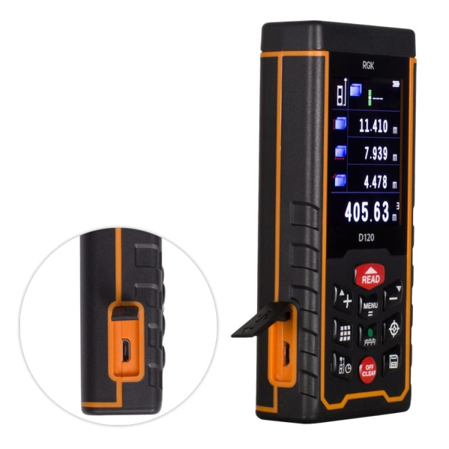 Лазерный дальномер с видоискателем RGK D120 в Новосибирске