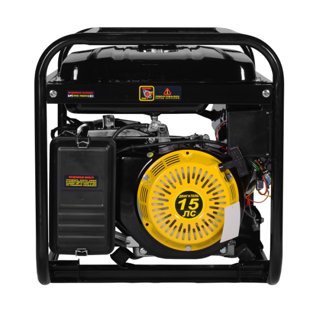 Портативный бензогенератор HUTER DY8000LX в Новосибирске